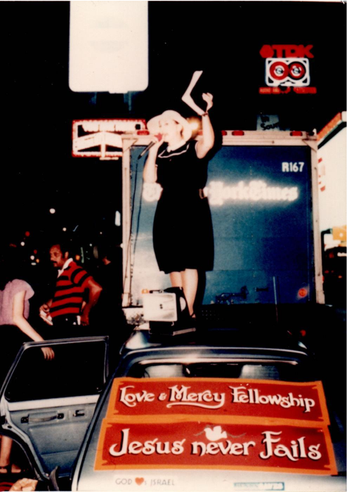 Preaching in Times Square